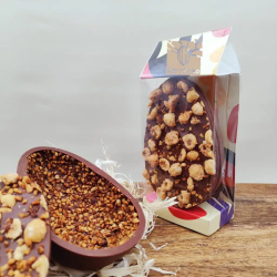 Oeufs en chocolat noisette